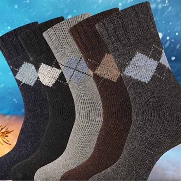Men’s Wool Blend Socks  - Picture 3 of 4